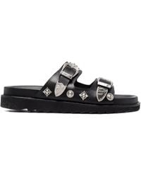 Toga Virilis - Buckle Strap Sandals - Lyst