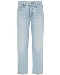AMO - Billie Straight-Leg Jeans - Lyst