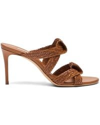 Casadei - Julia Mariposa Heeled Mules - Lyst