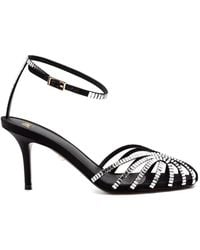 ALEVI - Penelope Embellished-Strap Sandals - Lyst