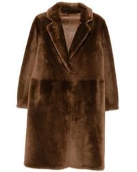 Yves Salomon - Button-Fastening Coat - Lyst