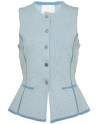 3.1 Phillip Lim - Button-Fastening Vest - Lyst