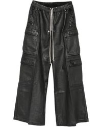 Rick Owens - Drawstring-Fastening Cargo Pants - Lyst