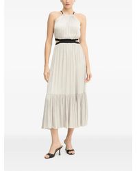 Morgan - Cut-Out Midi Dress - Lyst
