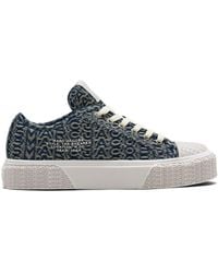 Marc Jacobs - The Monogram Denim Sneakers - Lyst