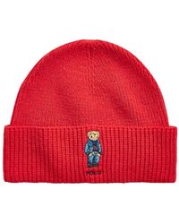 Polo Ralph Lauren - Polo Bear Beanie Hat - Lyst