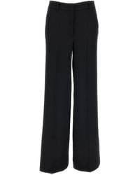 P.A.R.O.S.H. - Wide-Leg High-Waisted Trousers - Lyst