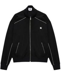 MSGM - Zip-Up Sweatshirt - Lyst
