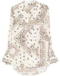 VENUJA - Paisley-Print Shirt - Lyst