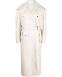 Nanushka - Marielle Leather Biker Coat - Lyst