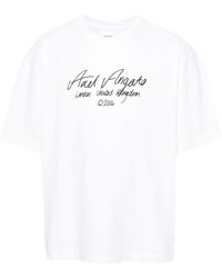 Axel Arigato - Logo-Print Cotton T-Shirt - Lyst