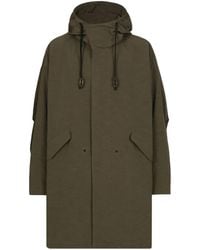Dolce & Gabbana - Re-Edition Hooded Parka - Lyst