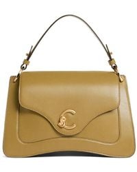 Coccinelle - Medium C-Me Logo-Plaque Handle Shoulder Bag - Lyst