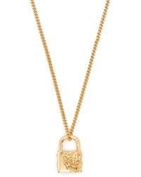 Emanuele Bicocchi - Arabesque Padlock Pendant Necklace - Lyst