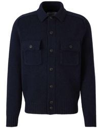 Gran Sasso - Knitted Flap-Pocket Cardigan - Lyst