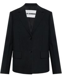 Jil Sander - Wool Blazer - Lyst