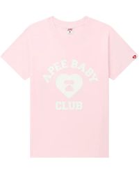 A Bathing Ape - Baby Printed T-Shirt - Lyst