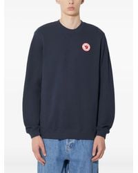 Fjallraven - Logo-Patch Crew-Neck Sweatshirt - Lyst