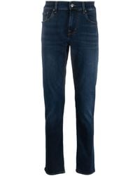 7 For All Mankind - Skinny-Jeans mit Tapered-Bein - Lyst