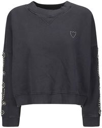HTC - Stud-Embellished Paisley Sweatshirt - Lyst