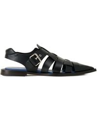 Lanvin - Sandalen Mit Schnalle - Lyst