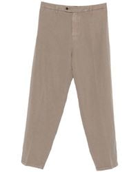 Dondup - Pantalon Droit À Plis Marqués - Lyst