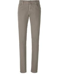 Jacob Cohen - Logo-Embroidered Jeans - Lyst