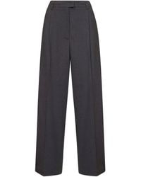 Blanca Vita - Wide-Leg-Hose mit Bundfalten - Lyst