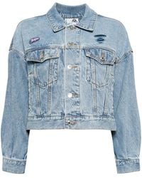 Aape By A Bathing Ape - ロゴ デニムジャケット - Lyst