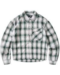 Represent - Waffle Flannel Shirt - Lyst