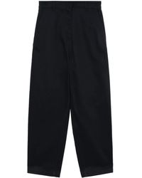 Adererror - Cropped Cotton Trousers - Lyst