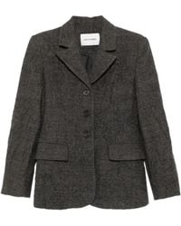 Low Classic - Single-Breasted Wool Blazer - Lyst