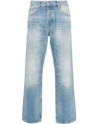 Sandro - Jeans slim con effetto schiarito - Lyst
