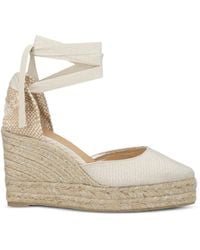 Castañer - Espadrilles Joyce Con Nodo Alla Caviglia - Lyst
