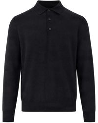 BOSS - Merino-Wool Polo Sweater - Lyst