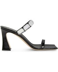 Giuseppe Zanotti - Flaminia 85Mm Square-Toe Sandals - Lyst