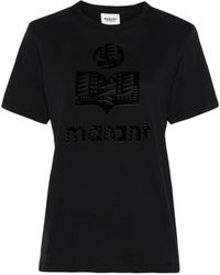Isabel Marant - T-shirt Zewel en coton biologique - Lyst