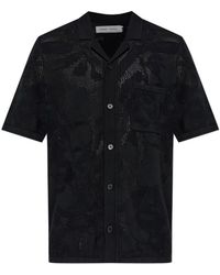 Samsøe & Samsøe - Saconald Open-Knit Shirt - Lyst