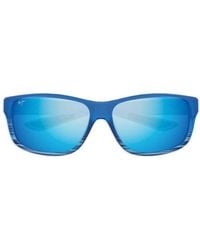 Maui Jim - Kaiwi Channel Mirrored Sunglasses - Lyst
