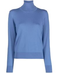 P.A.R.O.S.H. - High-neck Long-sleeves Knit Jumper - Lyst