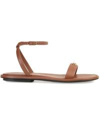 Sergio Rossi - Surge Logo-Detail Ankle-Strap Sandals - Lyst