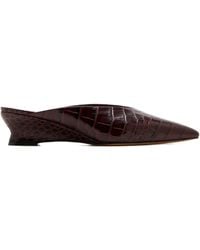Le Monde Beryl - 40Mm Victoria Micro-Wedge Mules - Lyst