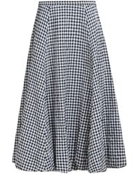 Marni - チェック スカート - Lyst
