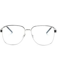 Saint Laurent - Sl M134 Brille Mit Eckigem Gestell - Lyst