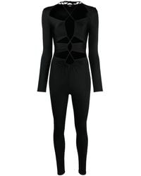 Noire Swimwear - Cut-Out Detailing Jumpsuit - Lyst