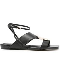 Apepazza - Dhalia Buckle Ankle-Strap Sandals - Lyst