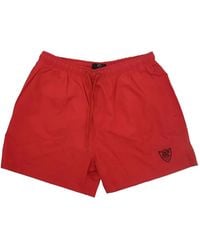 HTC - Short De Bain À Patch Logo - Lyst