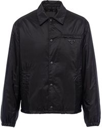 Prada - Re-nylon Shirt Jacket - Lyst