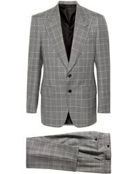 Tom Ford - O'connor Checked Wool Suit - Lyst