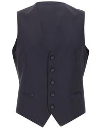 Tagliatore - V-Neck Waistcoat - Lyst
